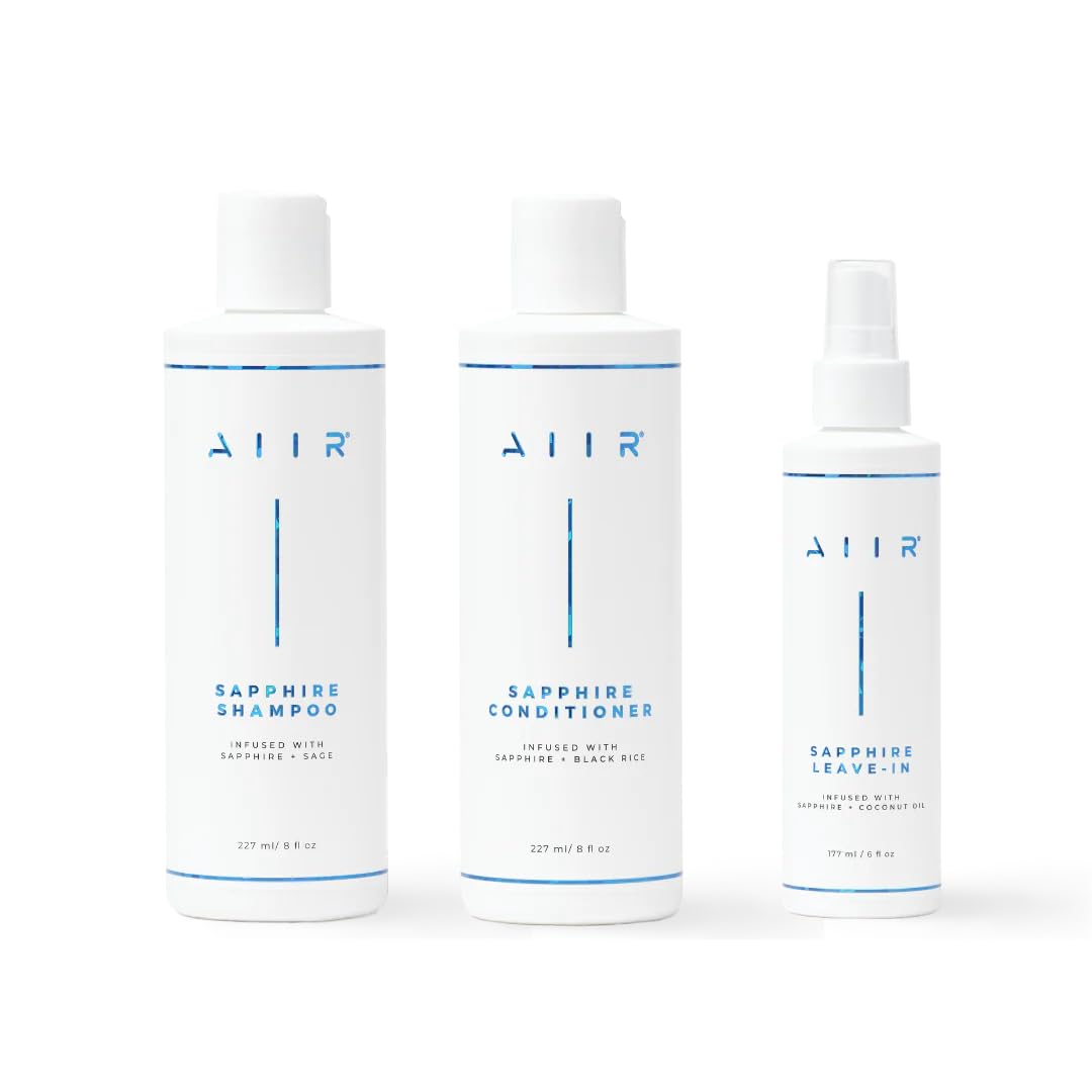 Sulfate Free Coconut Oil Shampoo Conditioner & Leave-In Bundle S494