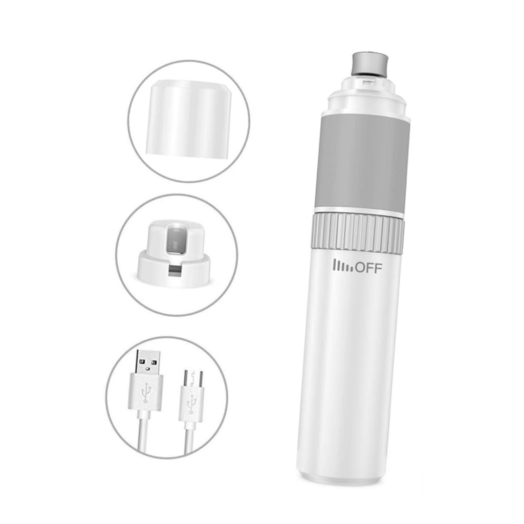 Electric Nail Grinder and Clipper White B647710