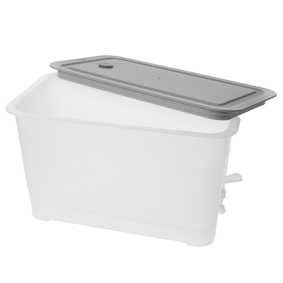 4L Cold Water Jug with Faucet Gray Plastic R7277