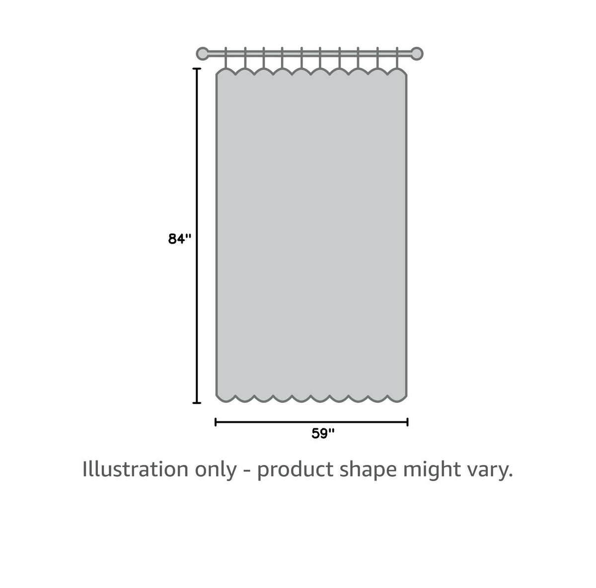 White 2 Panels Waterproof Mosquito Netting Curtains H382