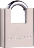 Heavy Duty Solid Brass Keyed Padlock with 4 Keys K8002