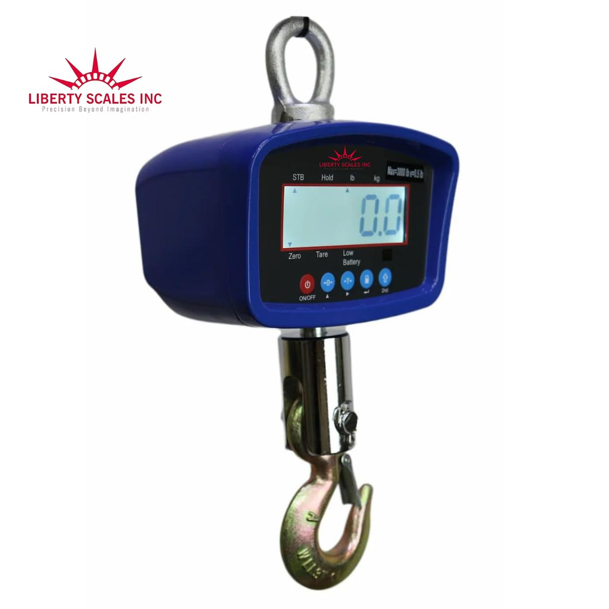 500 lb Digital Hanging Crane Scale with LCD Display U741