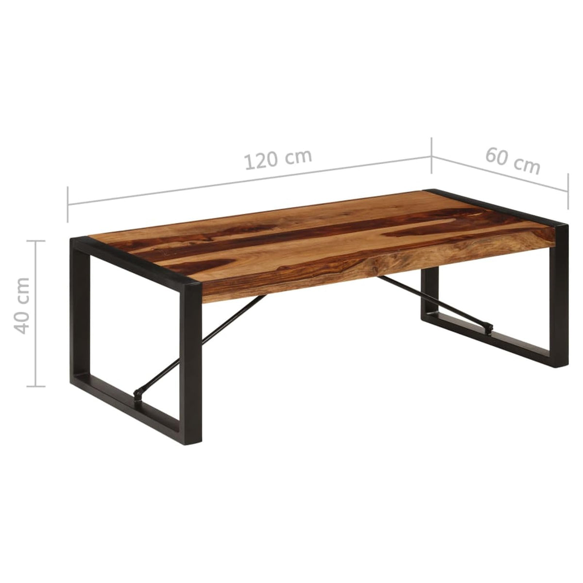 Solid Sheesham Wood Coffee Table P1714