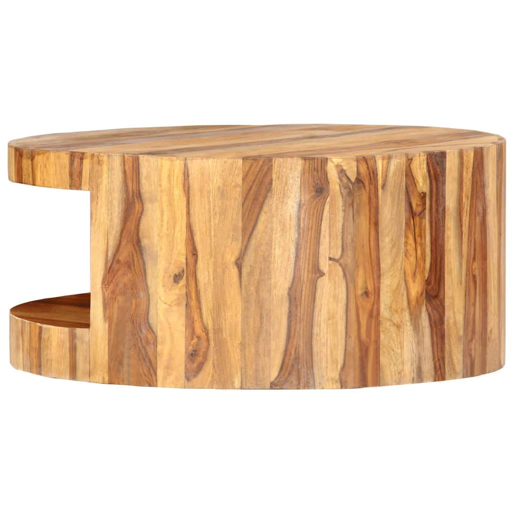 Solid Sheesham Wood Coffee Table Q114