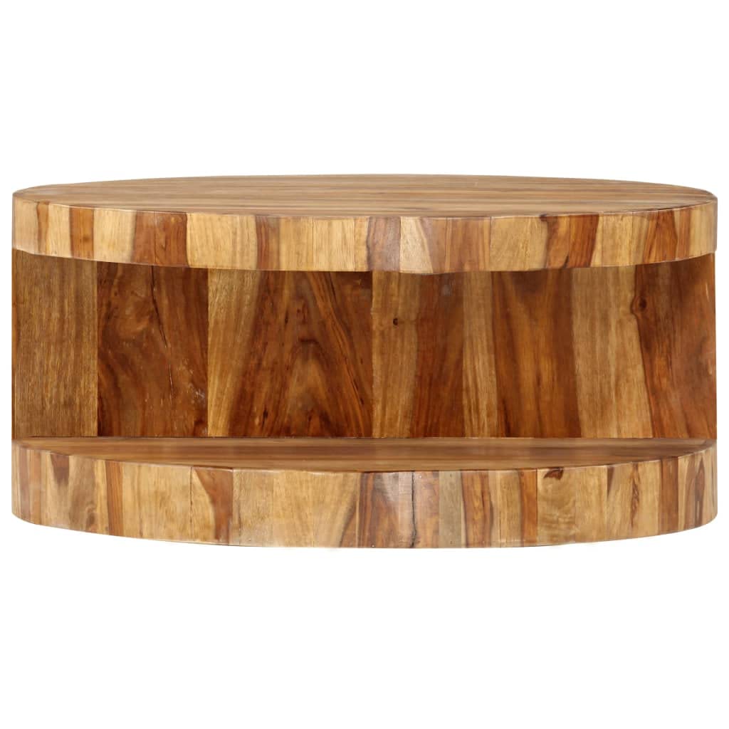 Solid Sheesham Wood Coffee Table Q114