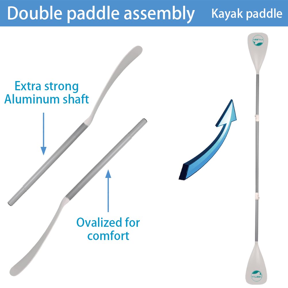 Adjustable Aluminum 4-Piece Floating Paddle V120716