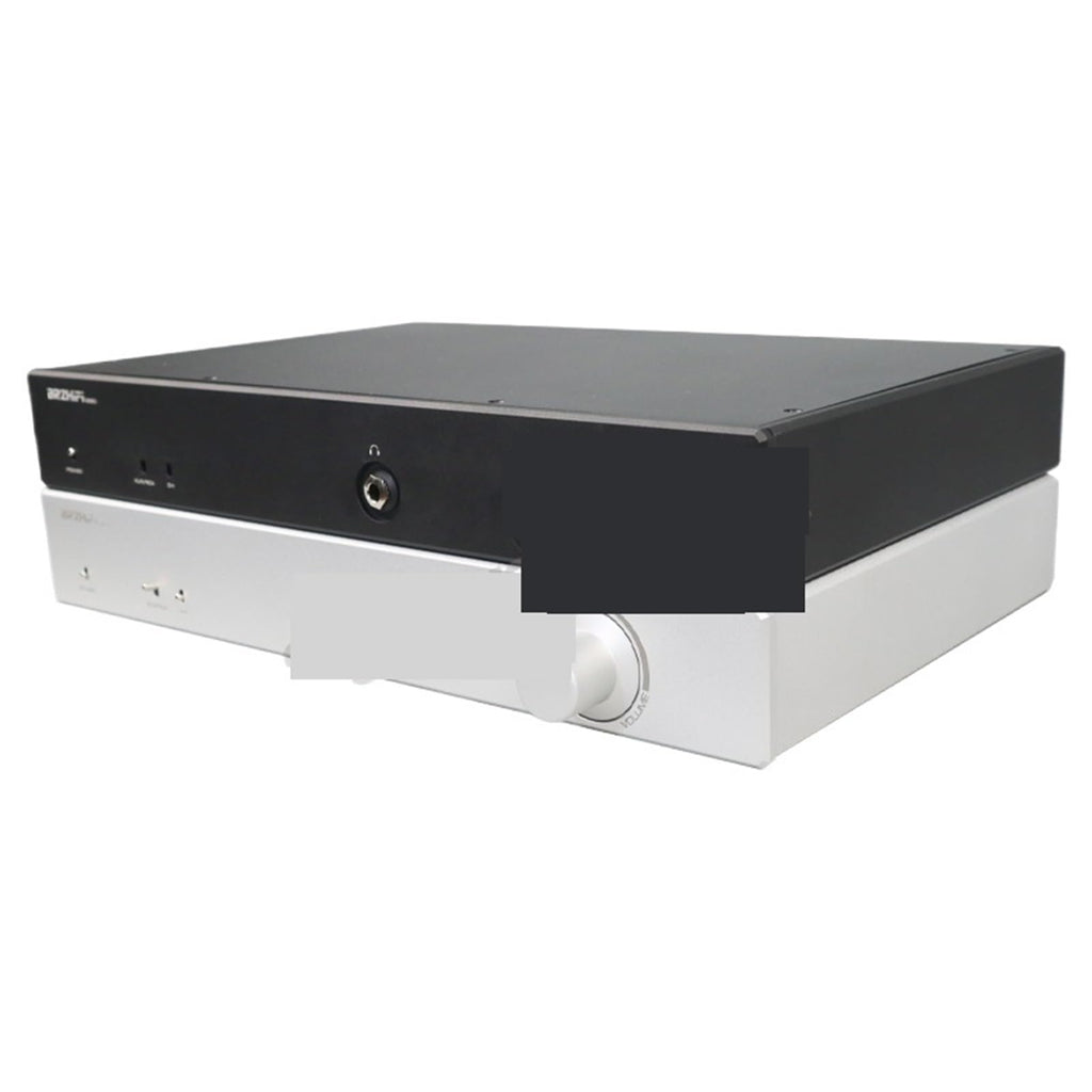 All Aluminum Amplifier Case Headphone Amp Audio Preamplifier Chassis Box Black Blank A20274