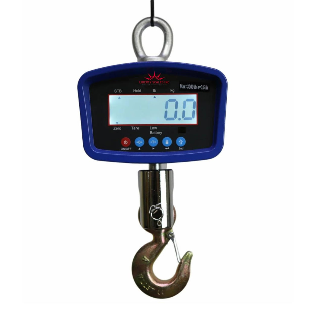 500 lb Digital Hanging Crane Scale with LCD Display U741