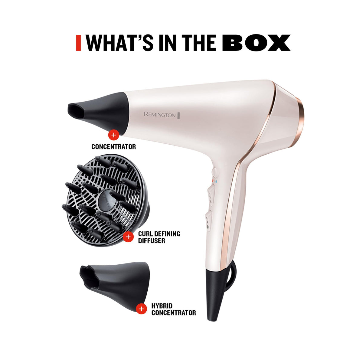 1875W Ionic Hair Dryer with Diffuser U8724