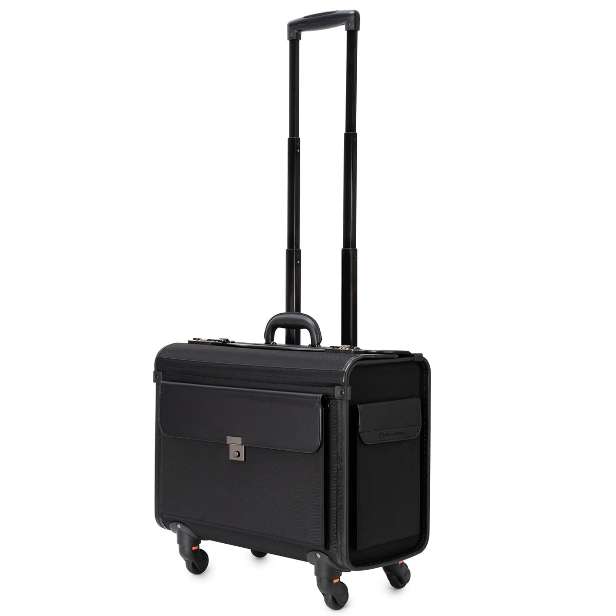 Wheeled Briefcase with 17” Laptop Compartment and Dual Combo Locks H97837
