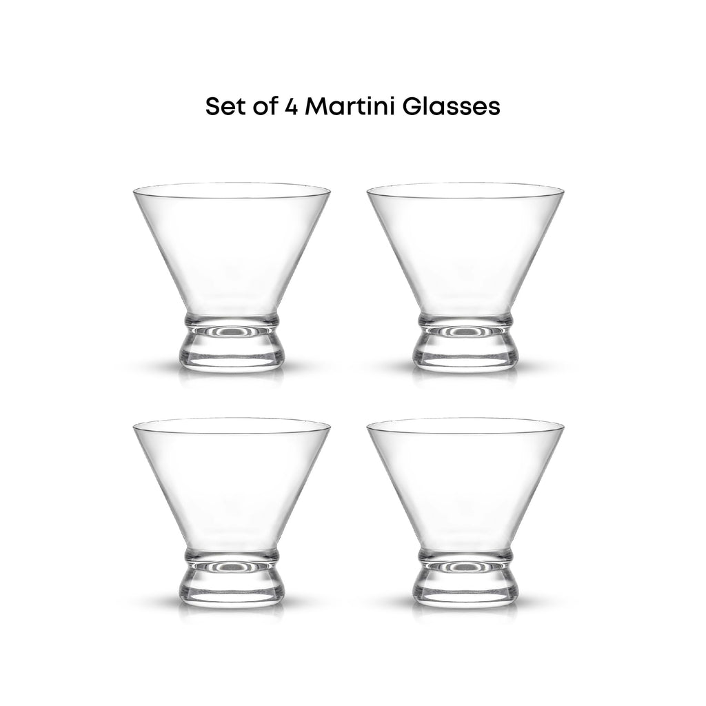 Stemless Martini Glasses Set of 4 S75543