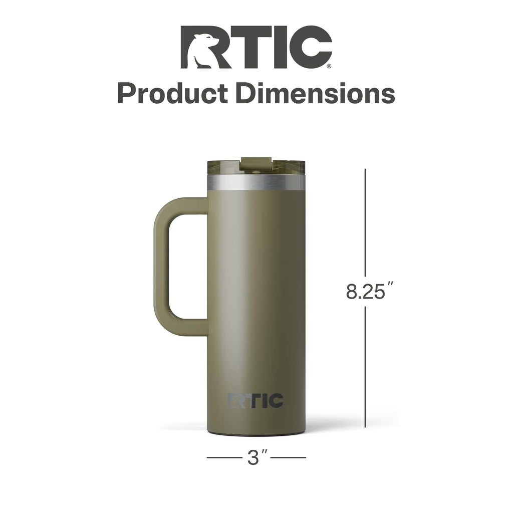 20oz Ceramic Lined Travel Mug with Lid and Handle J652267