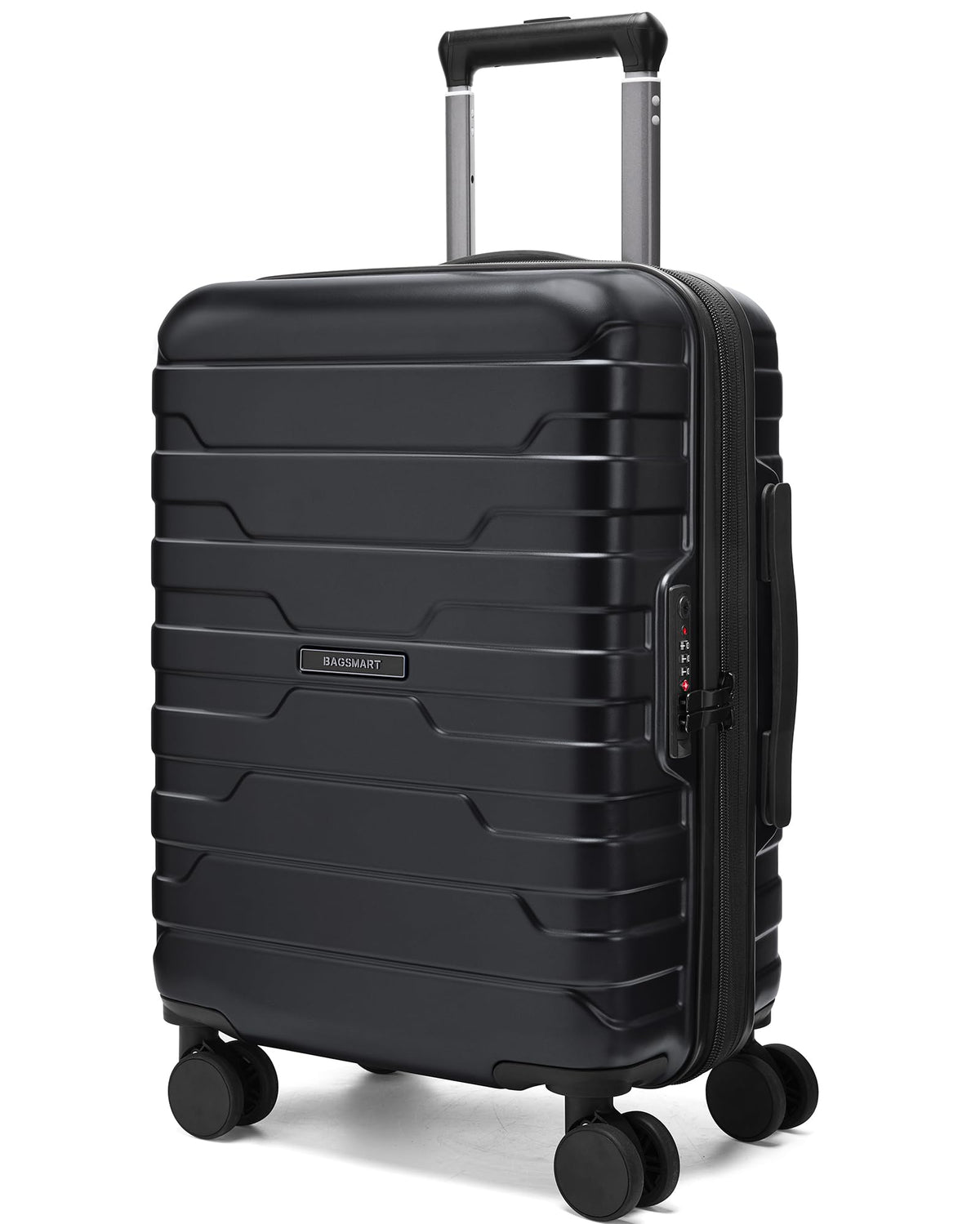 Expandable Spinner Carry-On Luggage 20" Black P19680