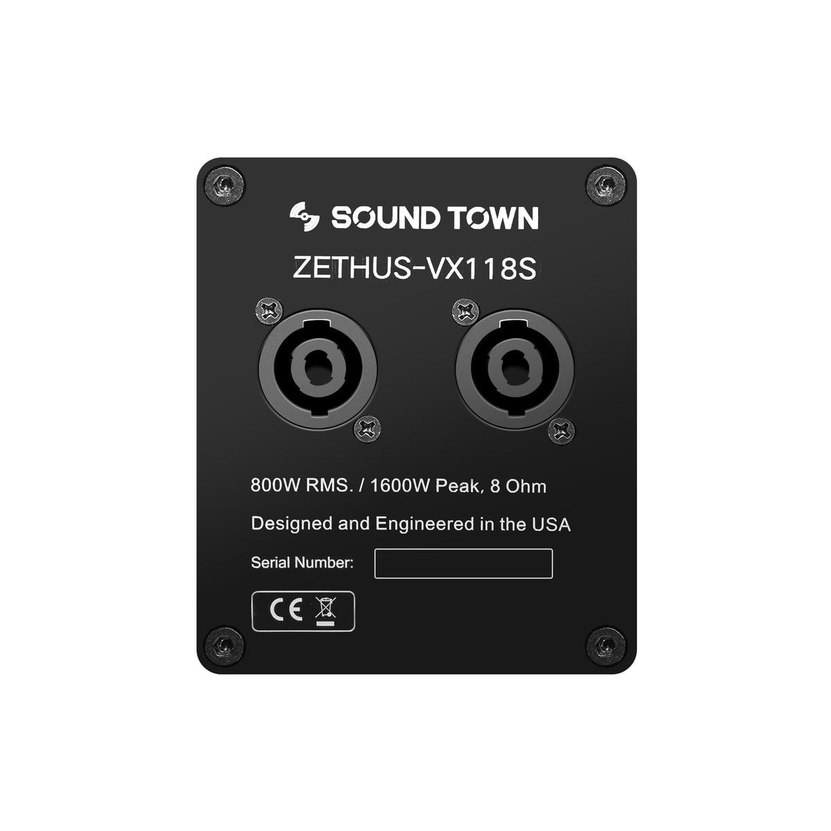 18” 1600W Line Array Subwoofer C71308