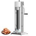 Manual Sausage Stuffer 15 Lb with 4 Stainless Steel Stuffing Tubes Z79912