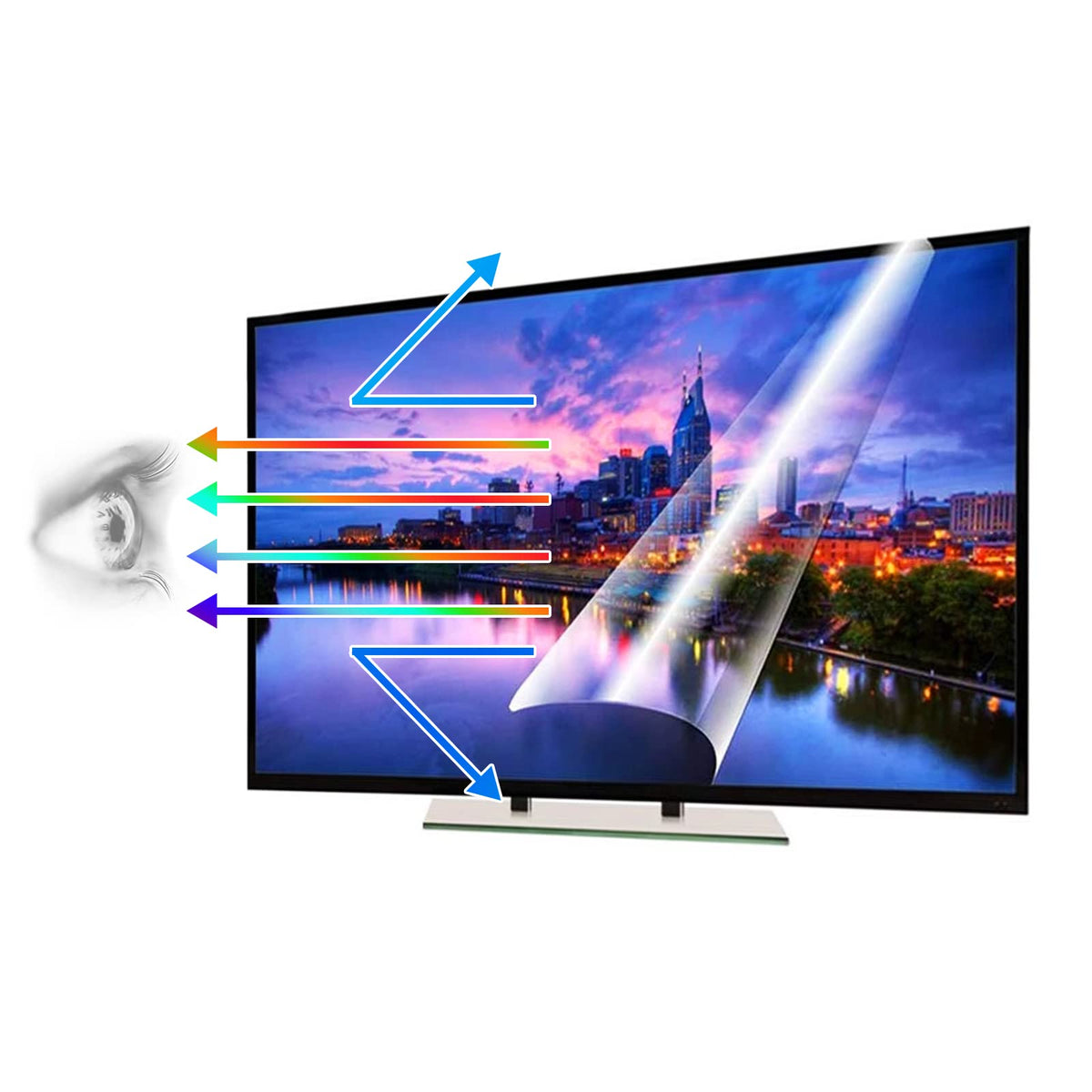 Anti Blue Light Screen Protector for 65/70/75 Inches TV E674