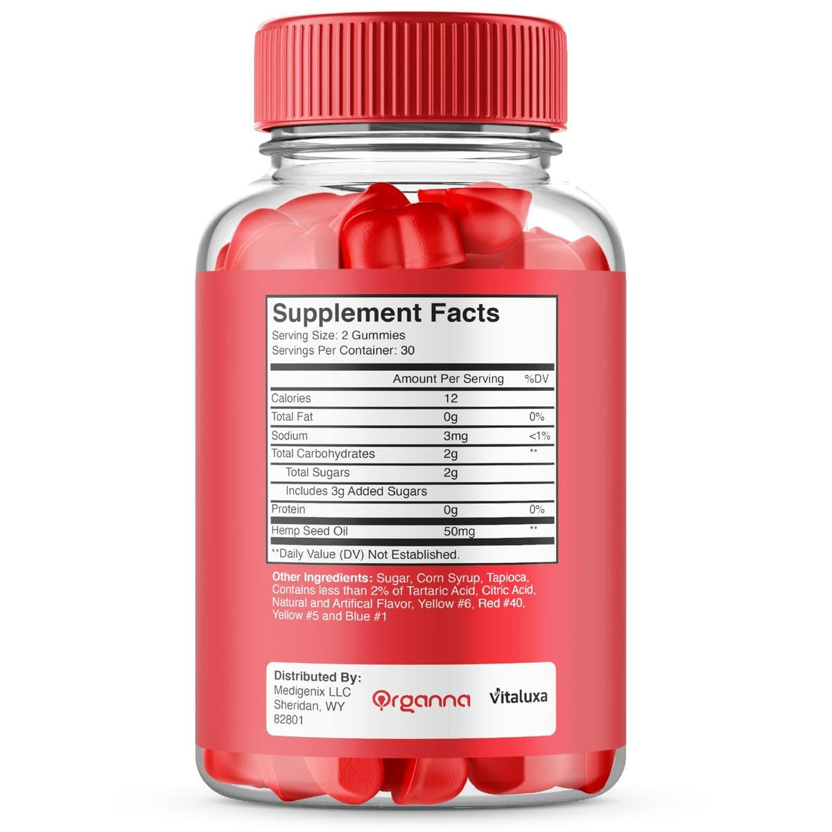 60 Gummies Vitamin Supplement Y7812