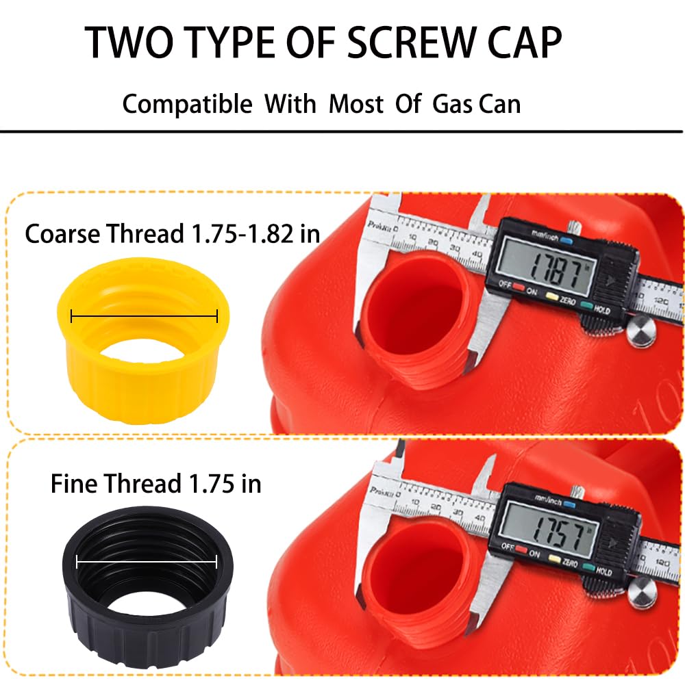 Gas Can Spout Replacement Kit with Flexible Pour Nozzle A848008