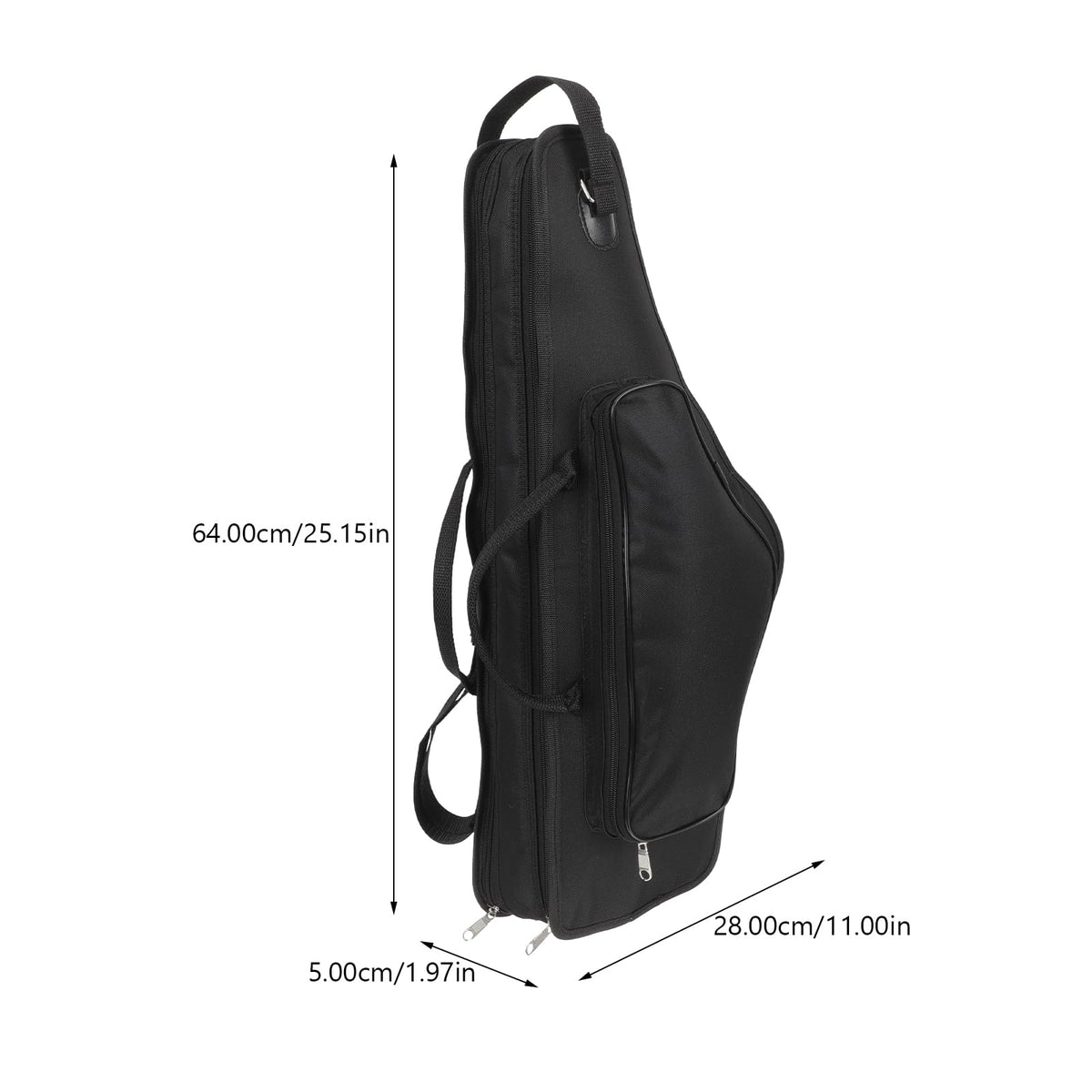 Alto Saxophone Case with Handle and Shoulder Strap G3798