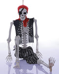 Life Size Pirate Skeleton Halloween Decoration R367
