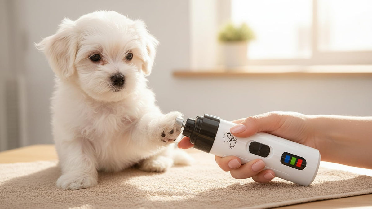 Dog Nail Grinder Rechargeable USB Charging J703