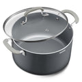 12QT Non Stick Ceramic Stock Pot with Lid J963