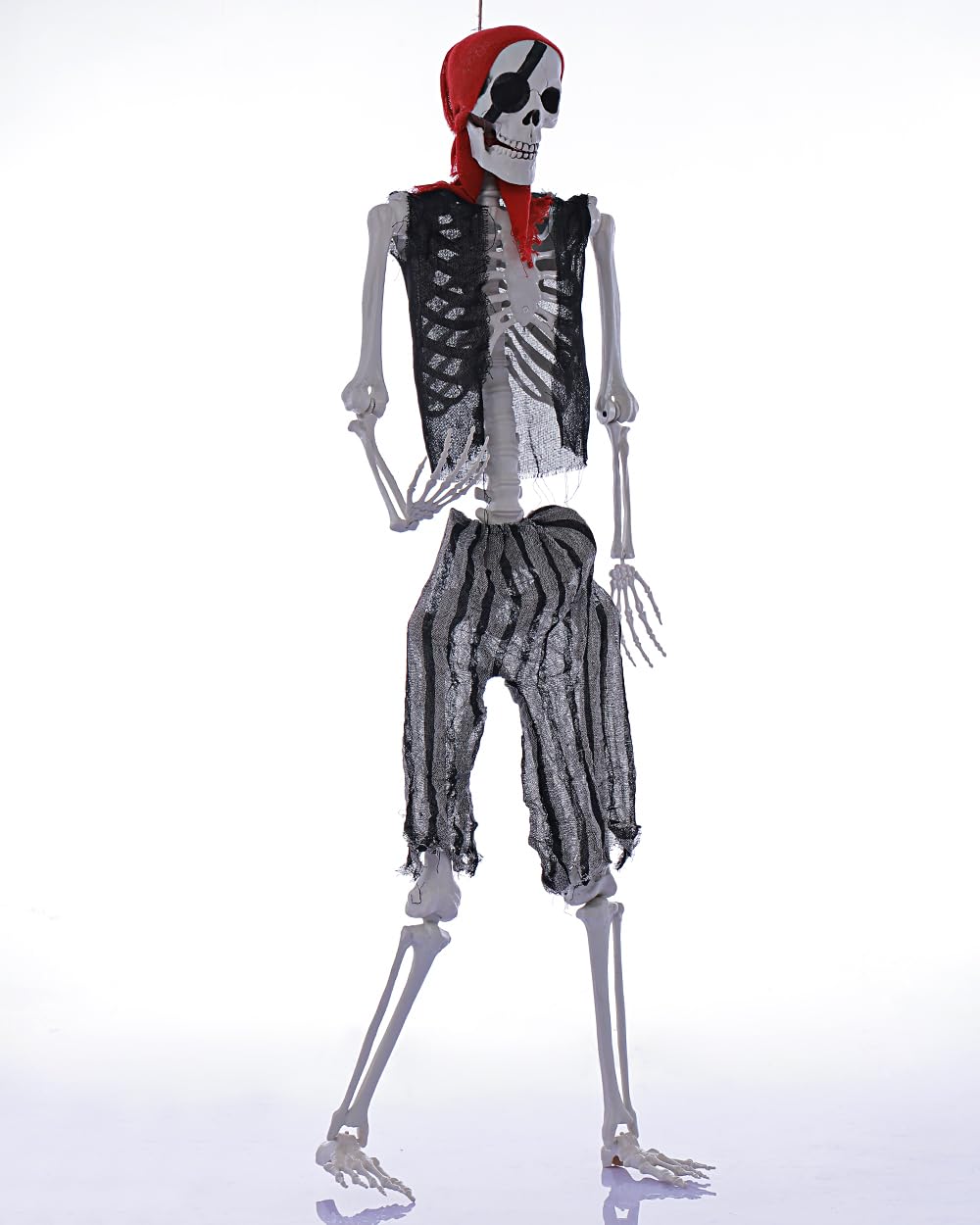 Life Size Pirate Skeleton Halloween Decoration R367