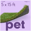 15 x 25 Feet Artificial Grass Mat B96068