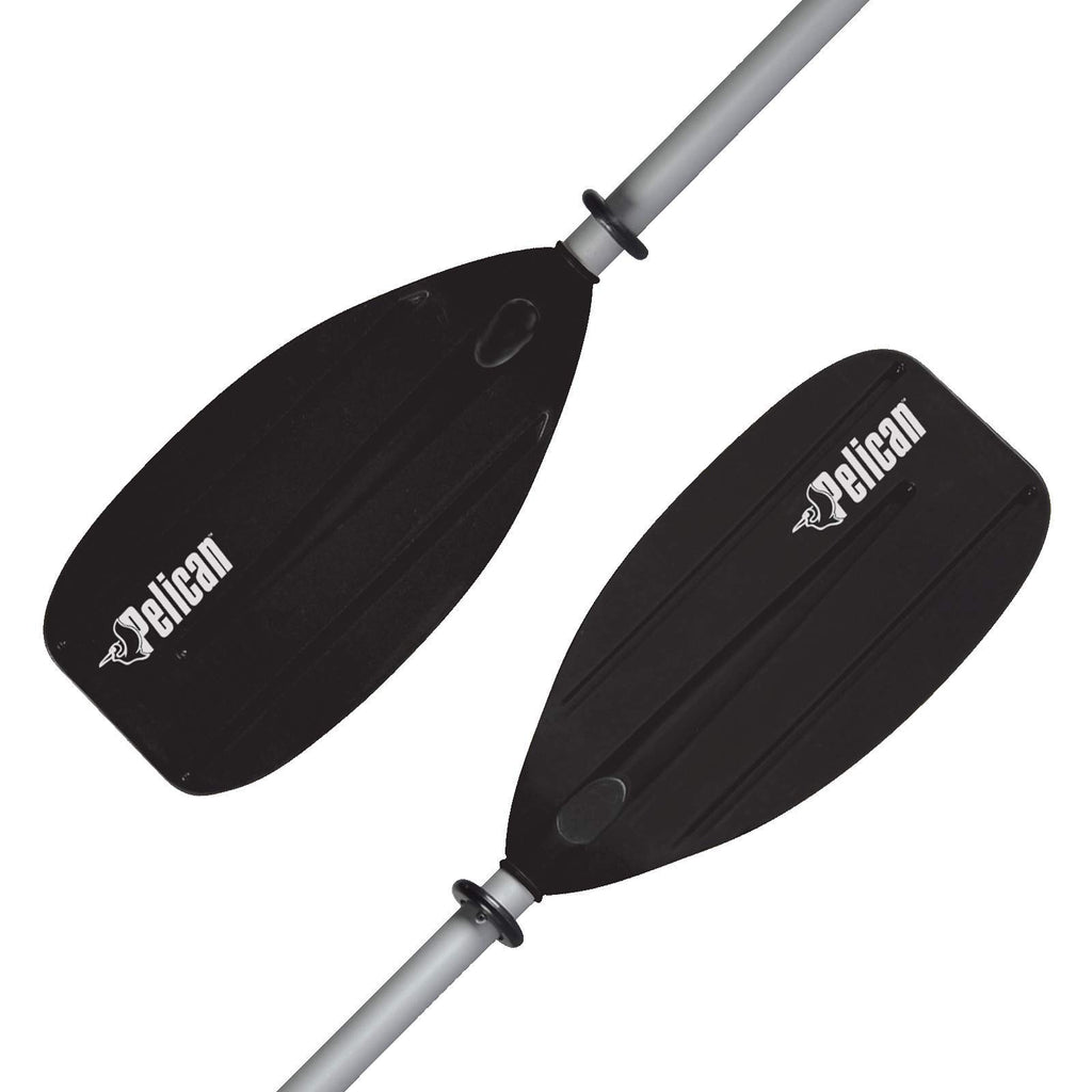 Kid Kayak Paddle 2 Piece Aluminum Polypropylene 72 in Black E14762