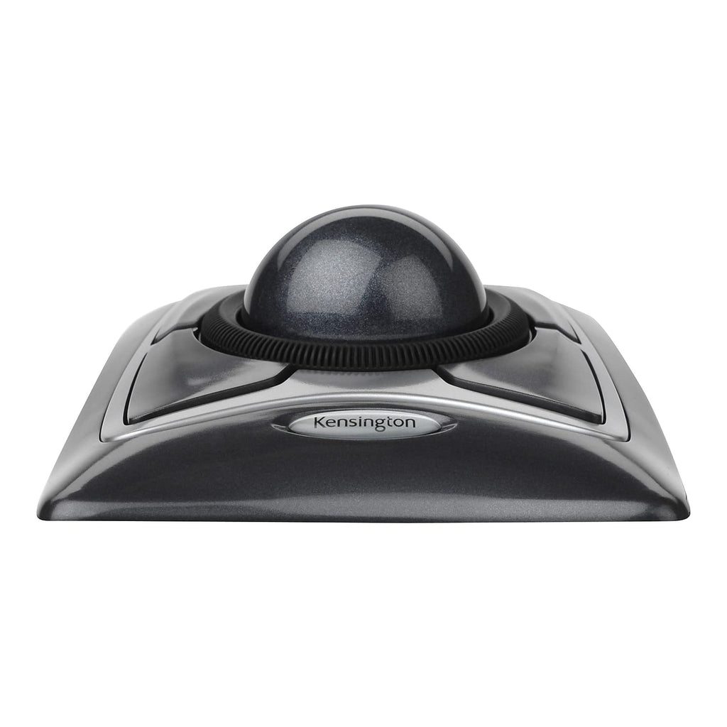 Black Silver Trackball Mouse Q141