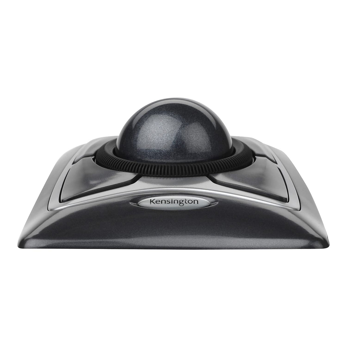 Black Silver Trackball Mouse Q141