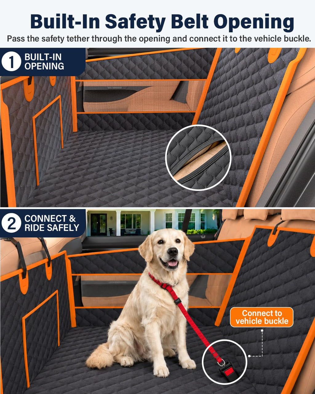 Dog Car Seat for Large Dogs X9386