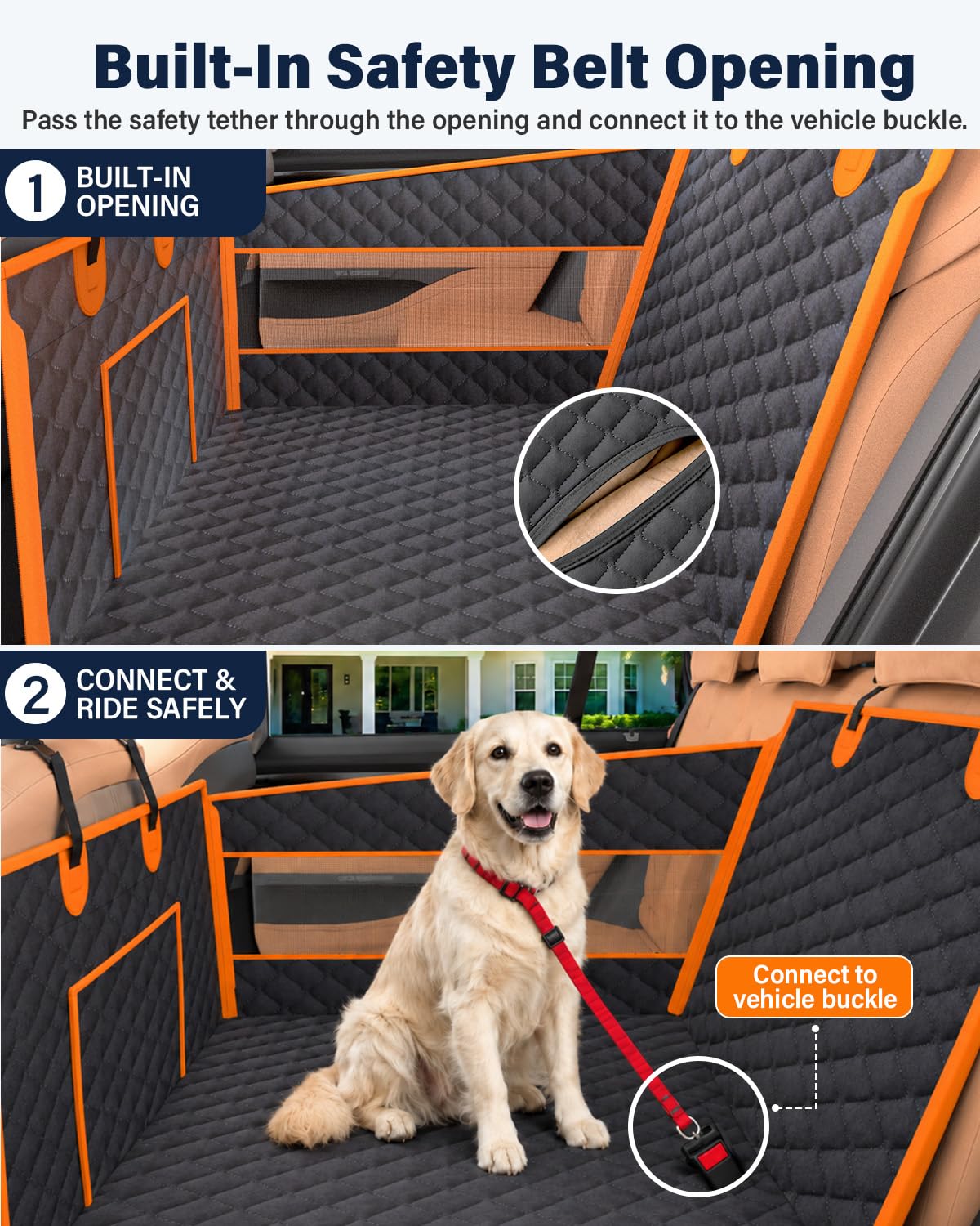 Dog Car Seat for Large Dogs X9386