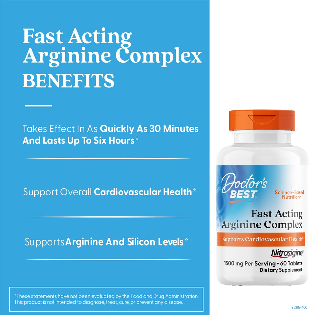 Arginine Complex 1500 mg 60 Tablets R97254