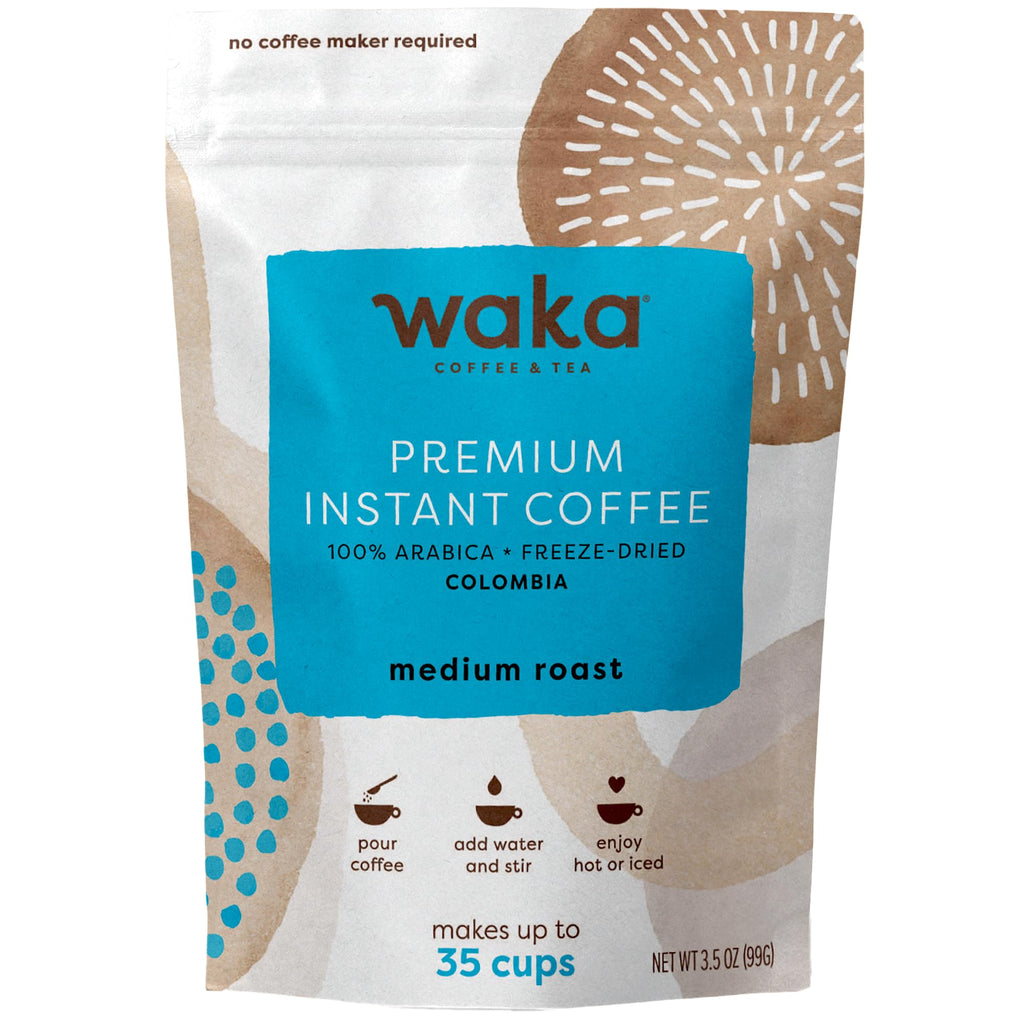 Instant Coffee Colombian Medium Roast Freeze Dried 3.5 oz K810393