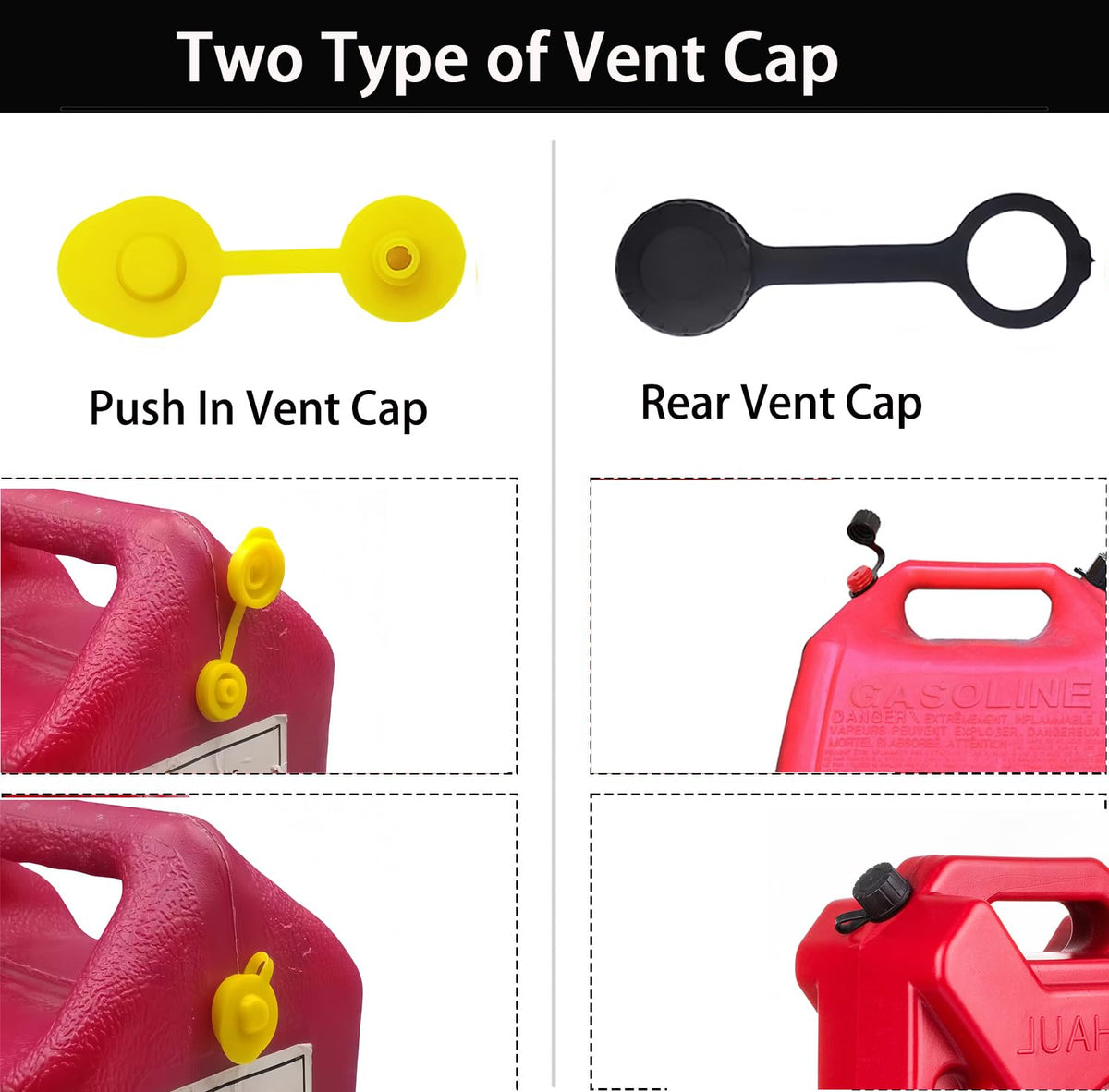 Gas Can Spout Replacement Kit with Flexible Pour Nozzle A848008
