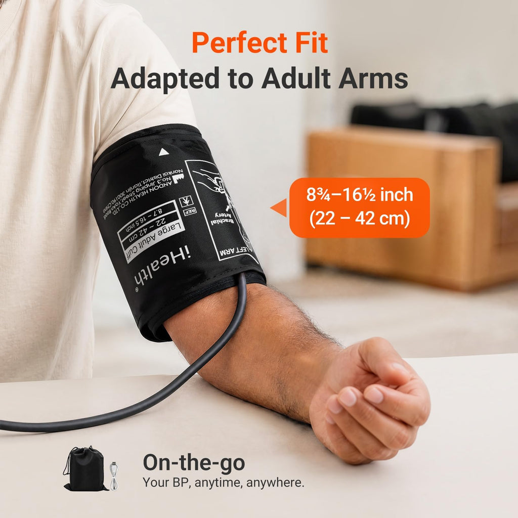 Bluetooth Upper Arm Blood Pressure Monitor with Large Cuff G33881