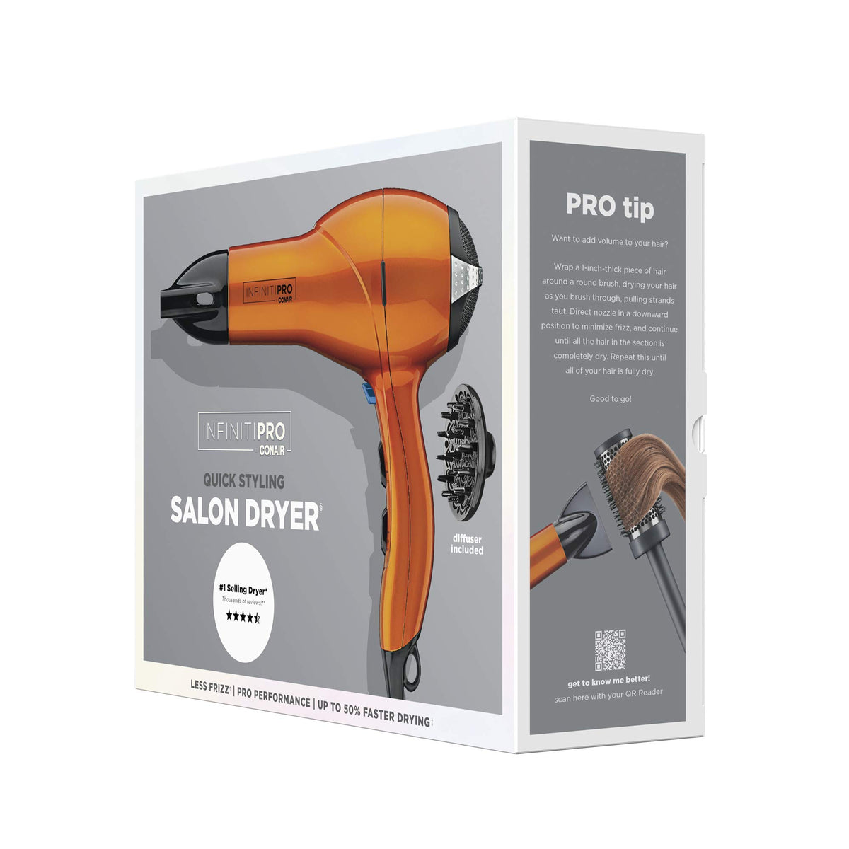 1875W Salon Performance AC Motor Hair Dryer V103082
