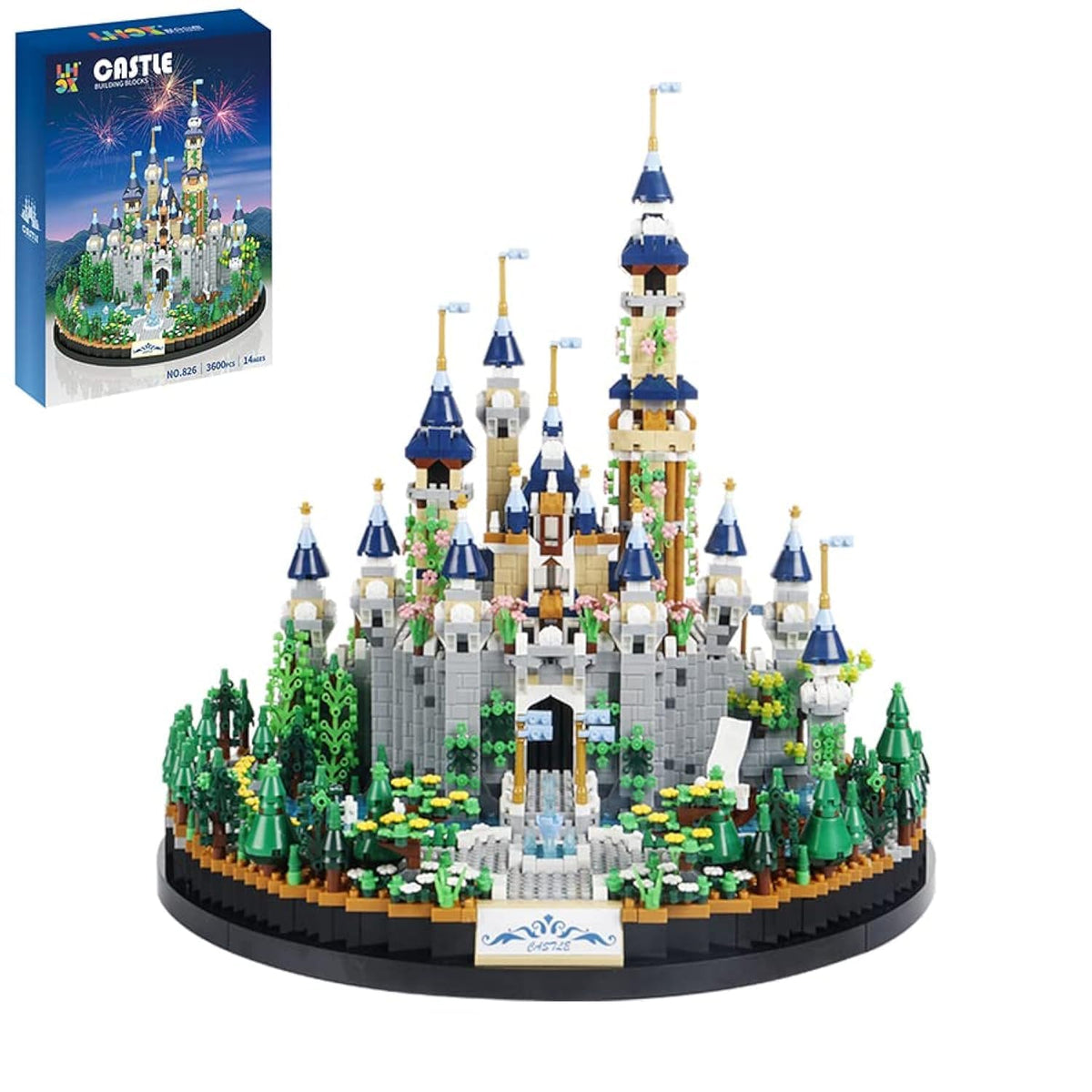 Micro Mini Building Blocks Castle Set E6963