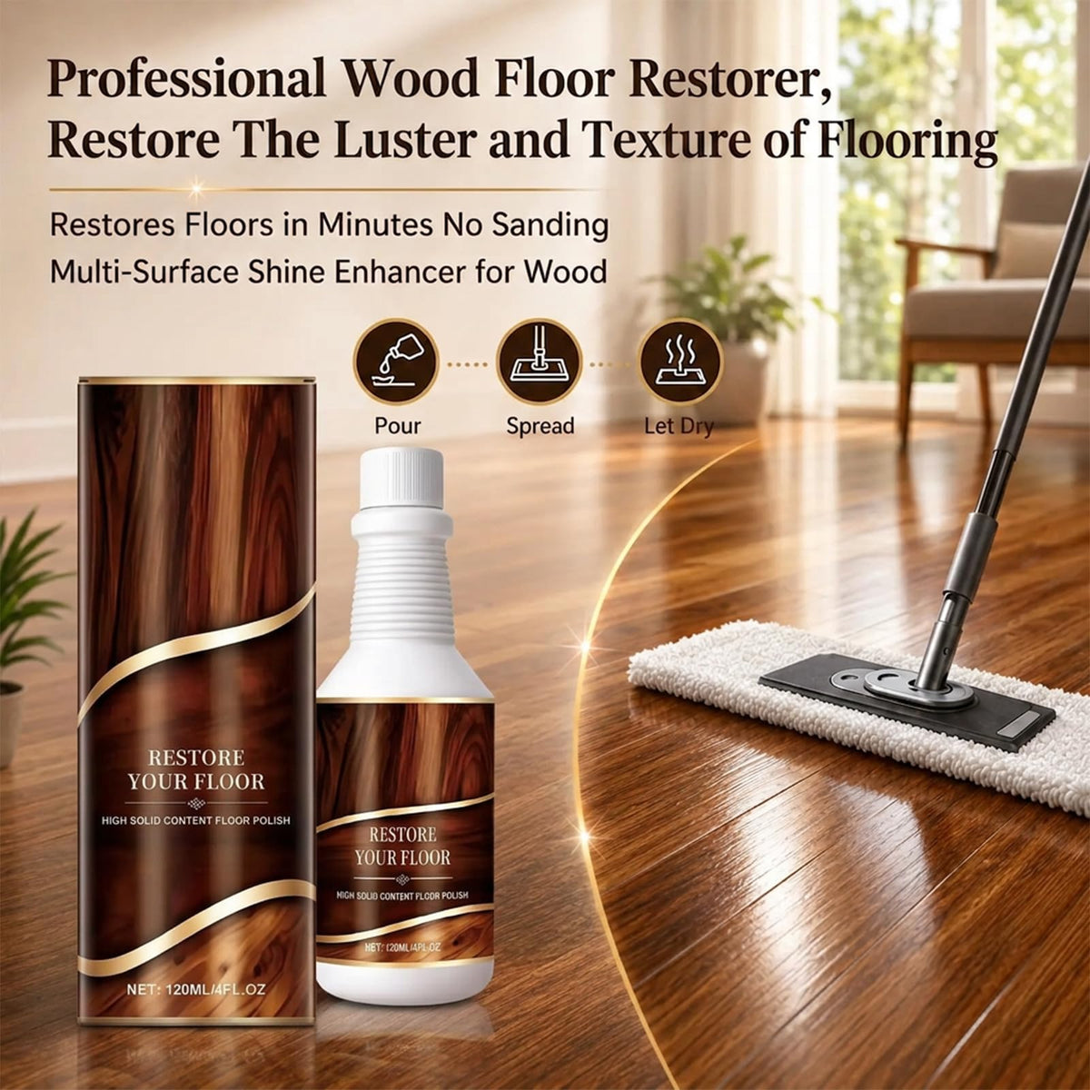 Wood Floor Polish 150ML P63443