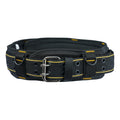 2-Inch Padded Tool Belt with 4 D-Rings Heavy Duty Double Metal Roller Buckle Y477440