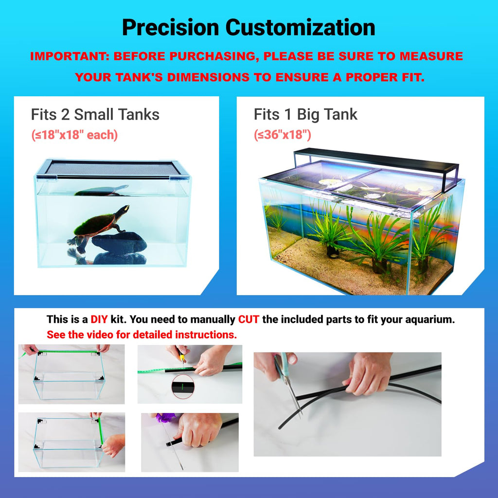 Adjustable Mesh Aquarium Lid E17860