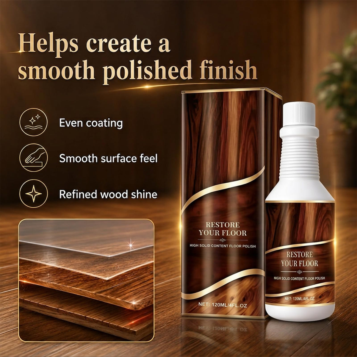 Wood Floor Polish 150ML P63443