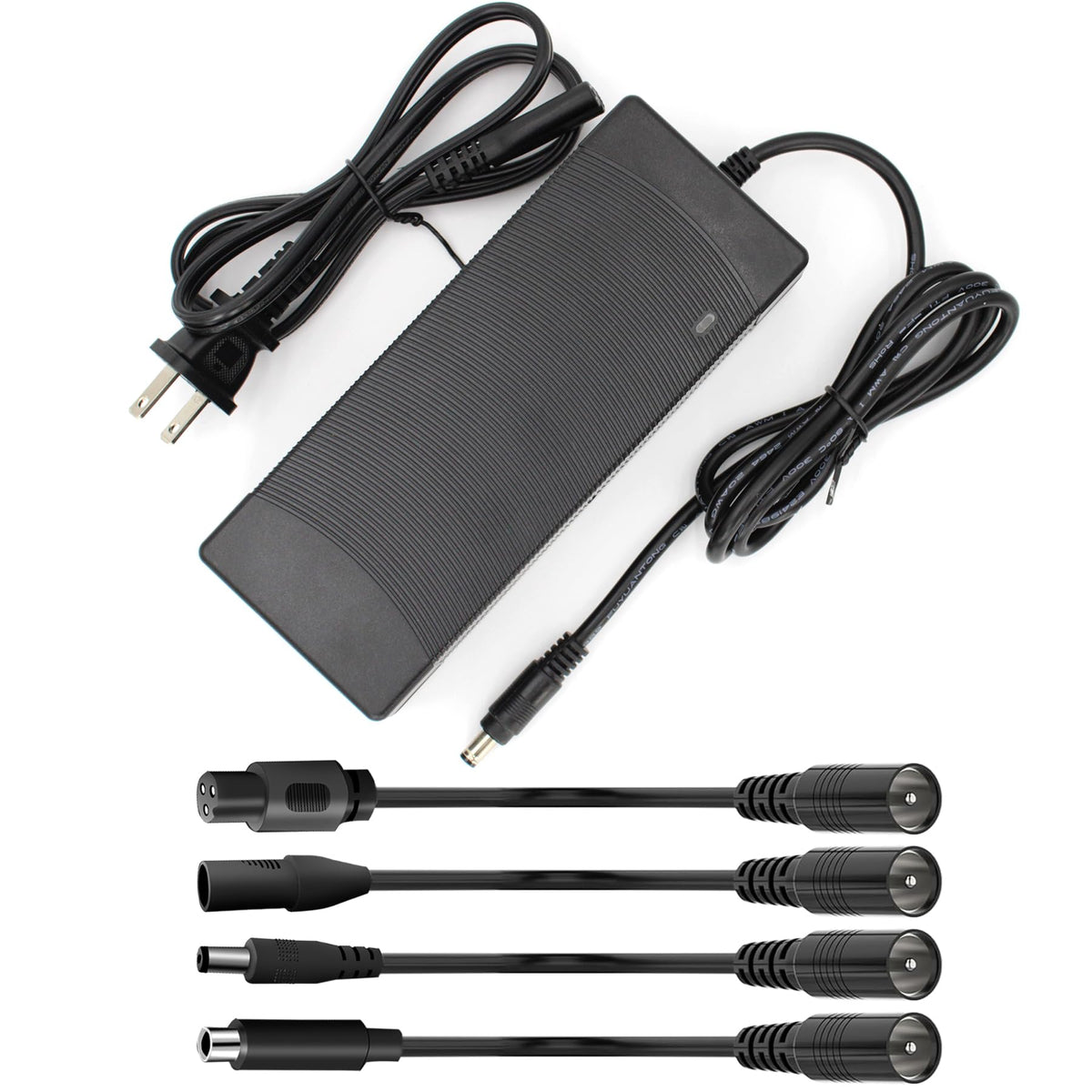 54.6V 2A Lithium Battery Charger with 5 Adapter Plugs U7759