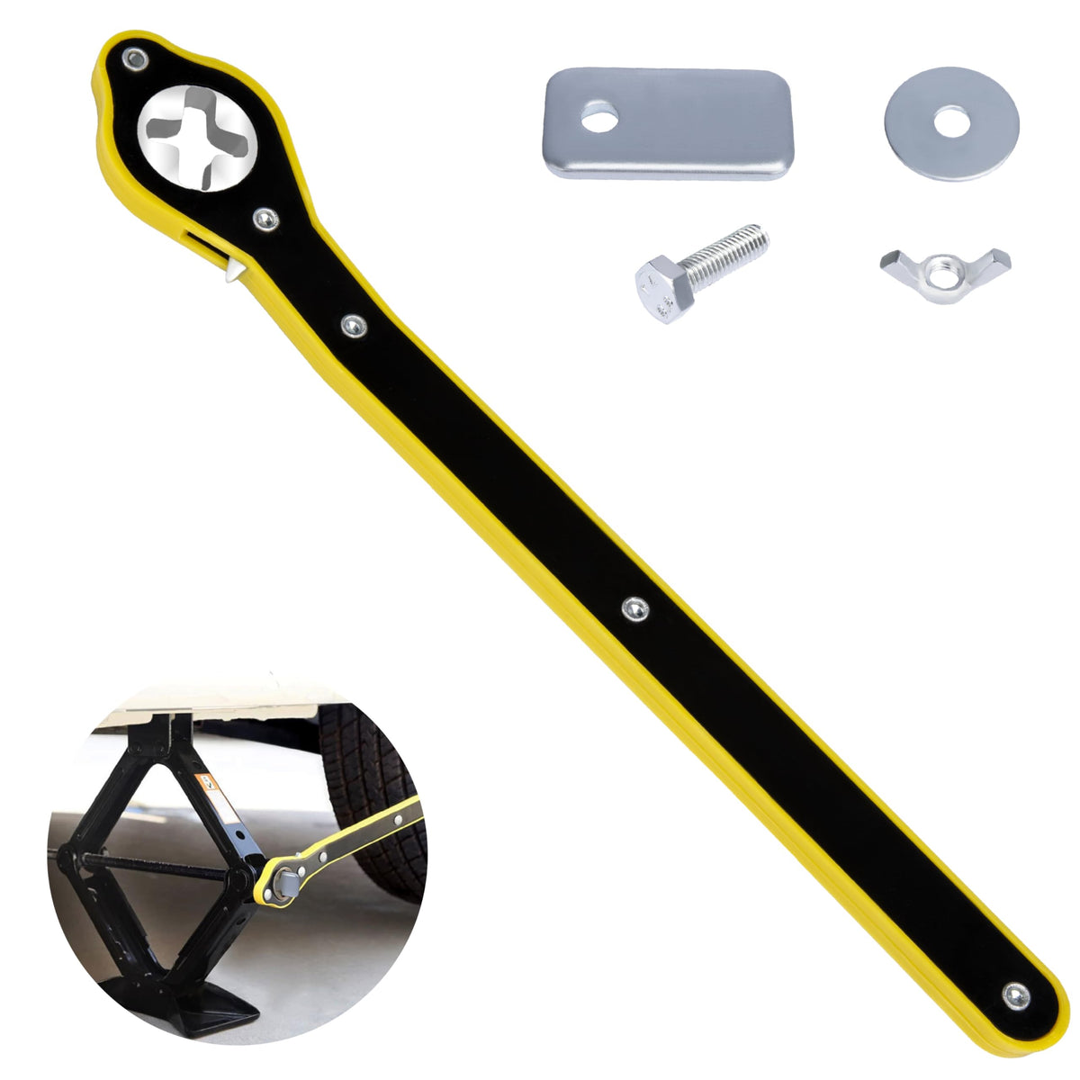 Car Jack Ratchet Wrench L1338
