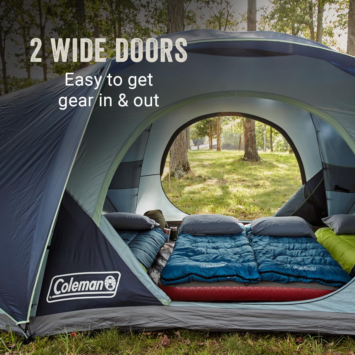 Large Family Tent with Rainfly & Carry Bag B79861