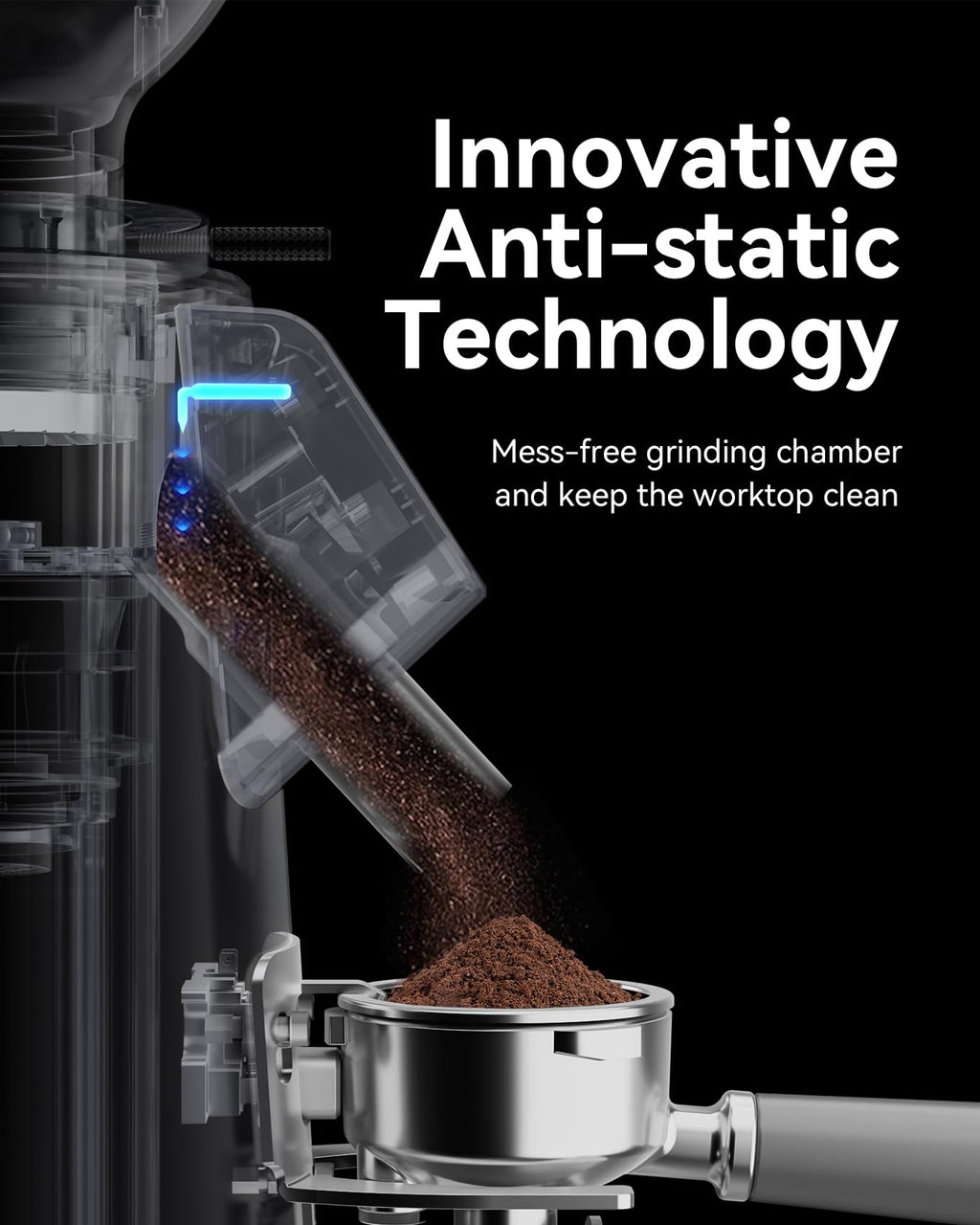 64mm Flat Burr Coffee Grinder I52058