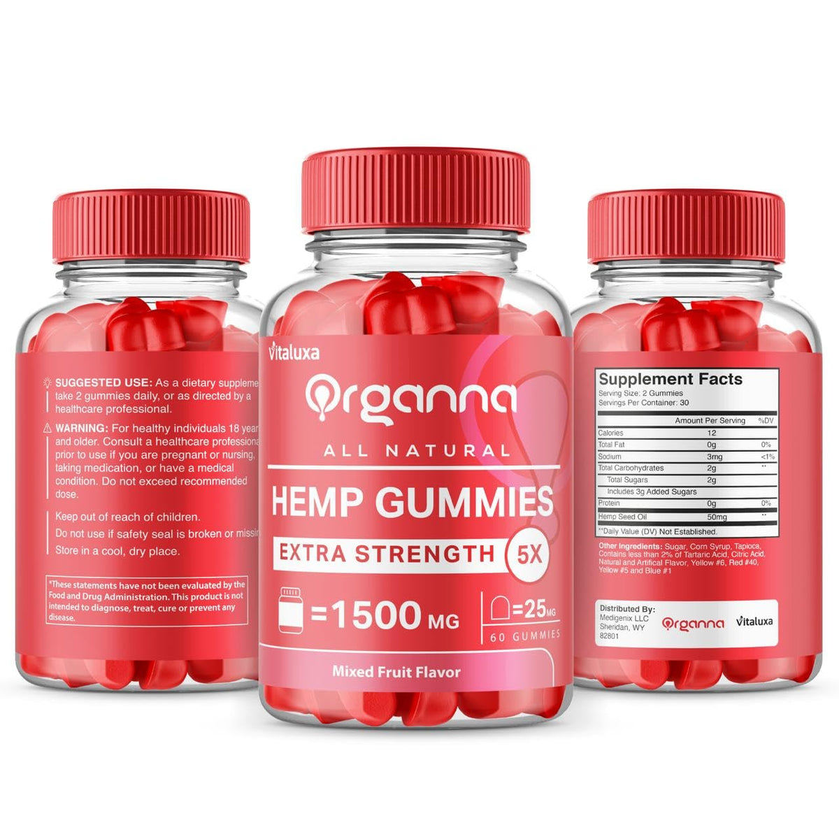 60 Gummies Vitamin Supplement Y7812