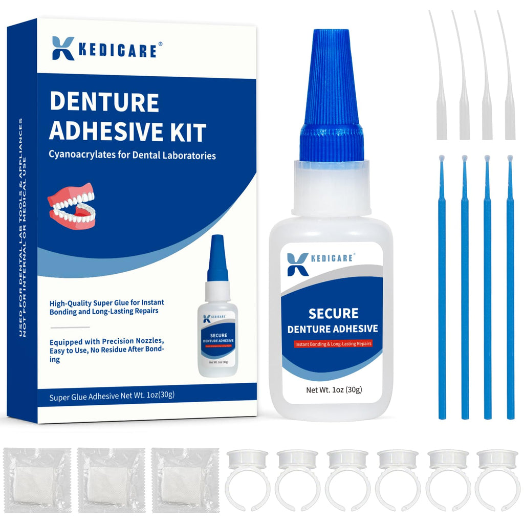 Denture Repair Glue Kit 1oz K7301