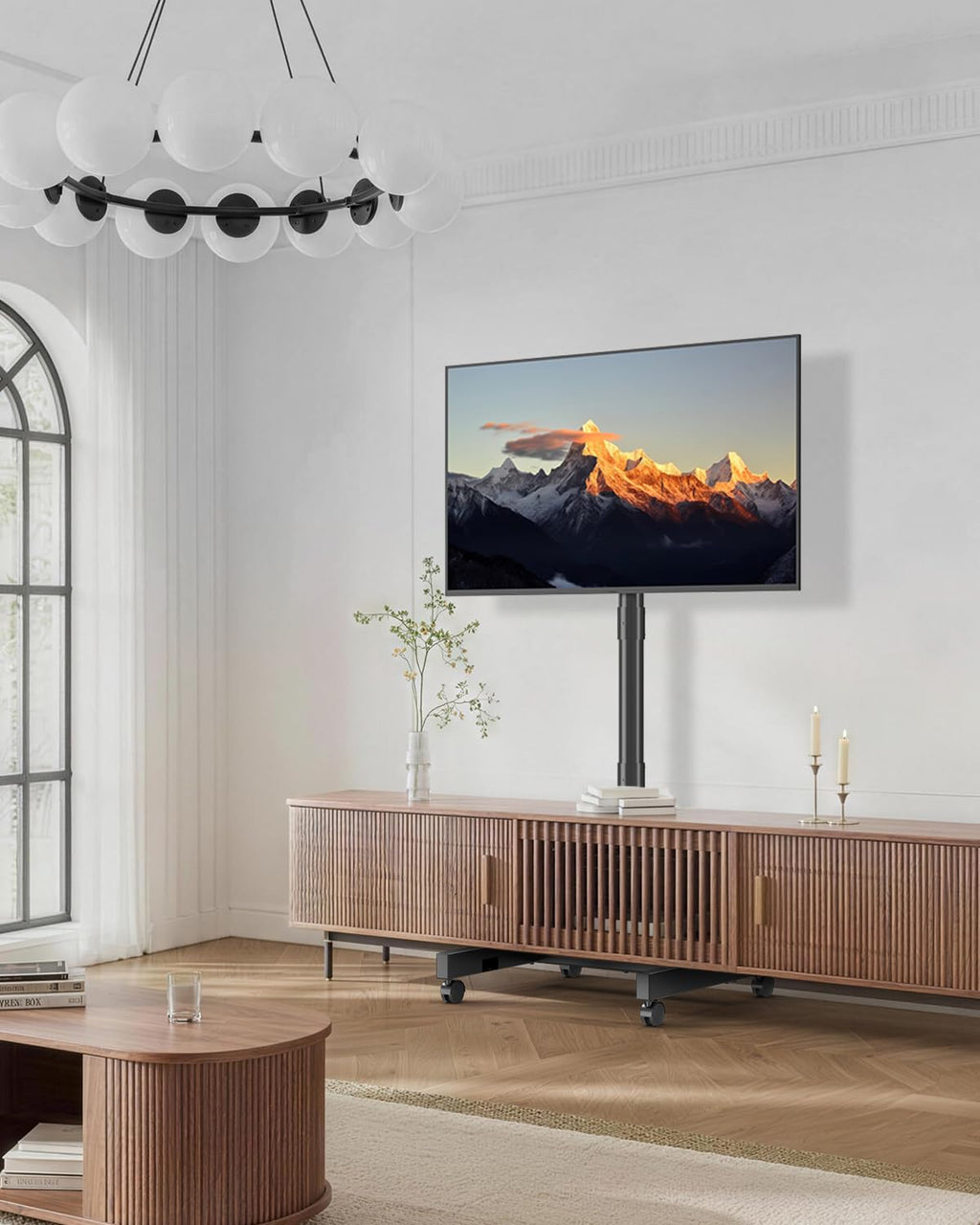 Rolling TV Stand for 13-50 Inch TVs U173